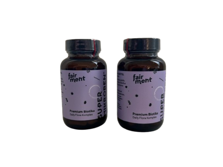 2X Fairment SuperMikroben - Premium-Biotika 60 Kapseln-Natur-Live