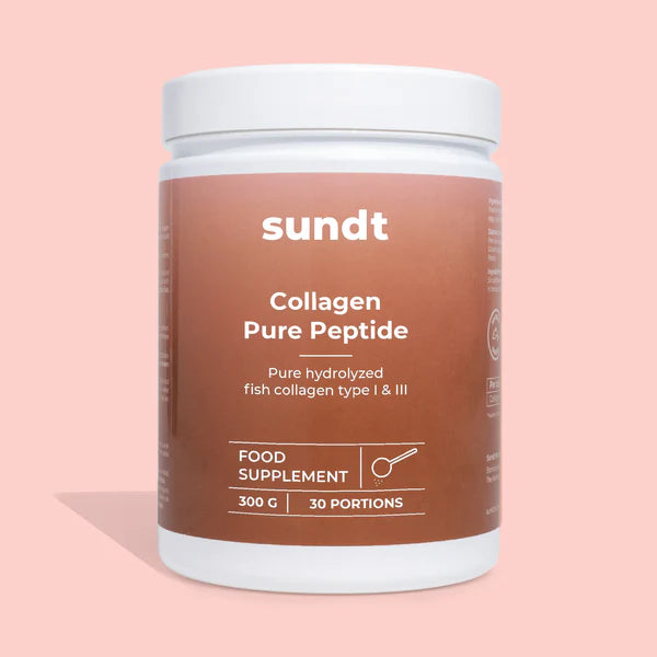 Sundt Kollagen Pulver 300g 30 Portions-Natur-Live