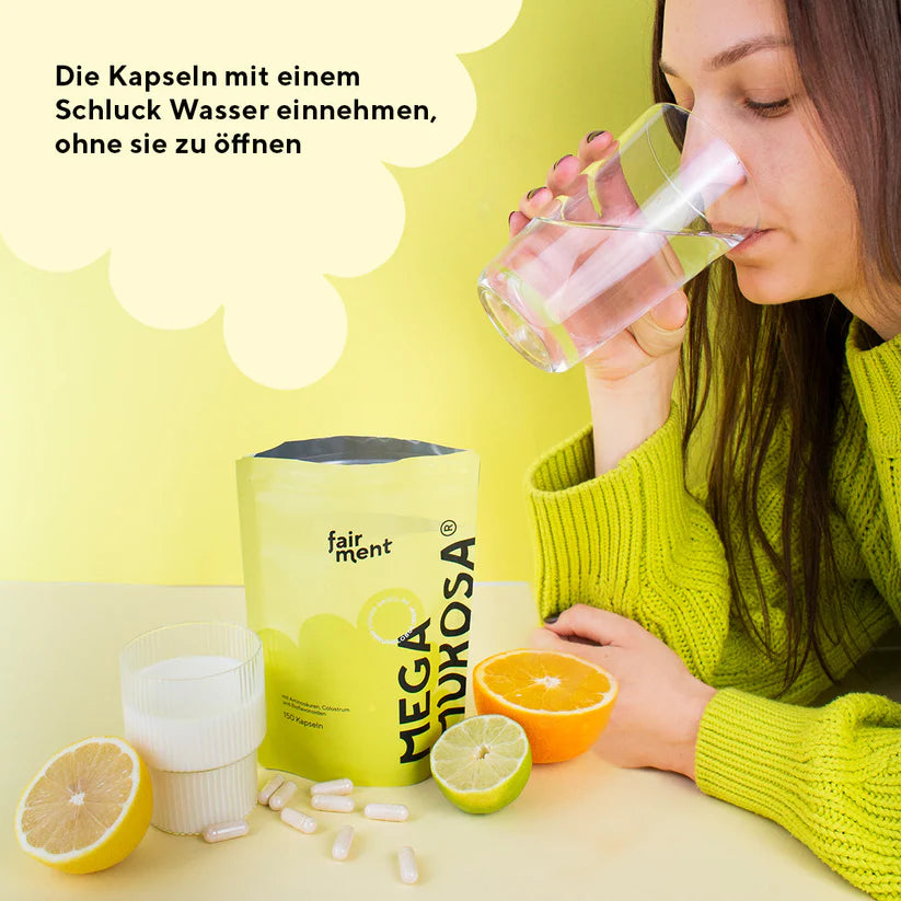 MegaMukosa - Für deine innere Schutzschicht 150 Kapseln-Natur-Live
