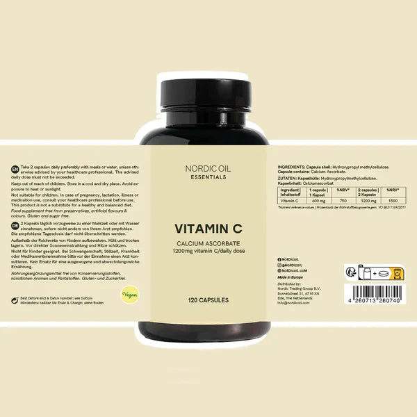 Vitamin C Kapseln 120 Kapseln